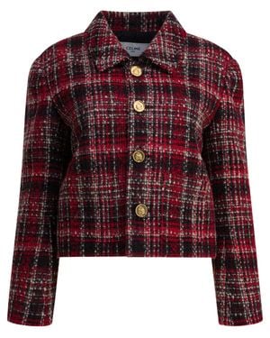 Celine Jackets & Coats - Red