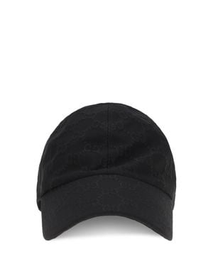 Gucci Skylar Base Jersey Baseball Cap - Black