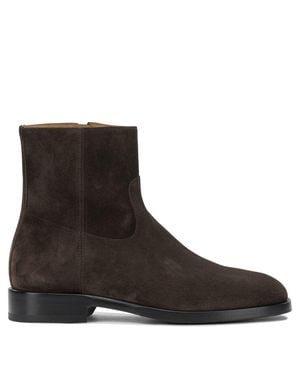 Henderson Suede Ankle Boots - Brown