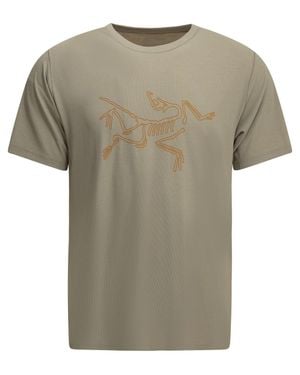Arc'teryx Cormac Logo Crew-Neck T-Shirt - Green