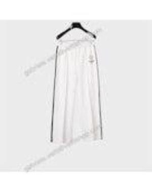 Celine Polyester Pants - White