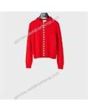 Celine Cashmere Knitwear - Red