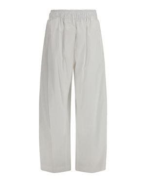 THE LATEST Dora Wide Leg Trousers - White