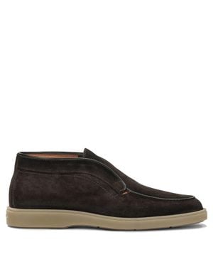 Santoni Digits Loafers - Brown