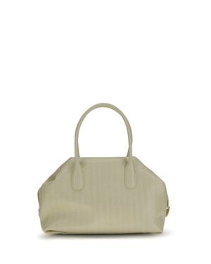 THEMOIRÈ Tallia Trank Medium Shoulder Bag Rutabaga - Natural