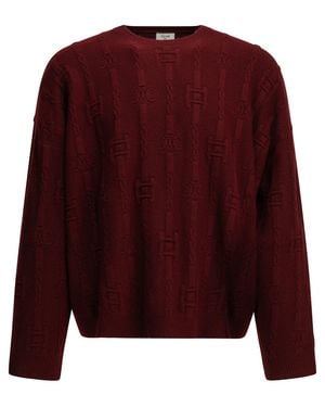 Celine Cashmere Knitwear Bordeaux - Red