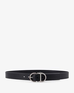 Dior Dior Leather Belt - White