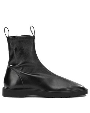 Celine Boots Lamb Leather - Black