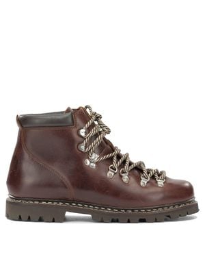 Paraboot "Avoriaz Jannu" Lace-Up Ankle Boots - Brown