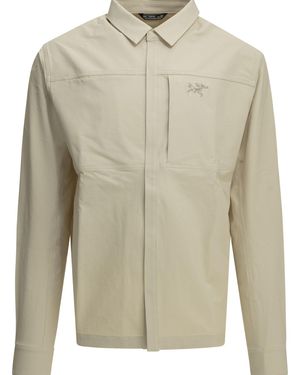 Arc'teryx "Covert" Overshirt Jacket - Natural