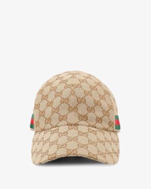 Gucci Gg Baseball Hat - Natural