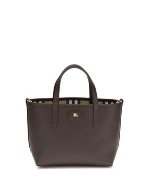 Burberry Bloomsbury Mini Reversible Tote Bag - Brown