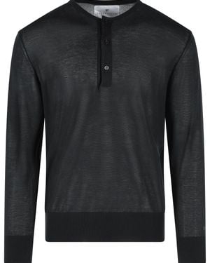 Seven Gauge Serafino Lyocell Jumper - Black