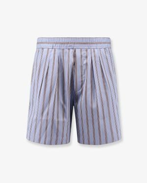 Tom Ford Silk Bermuda Shorts - Blue