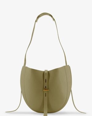 MINOBOSSI Lizzie Leather Crossbody Bag - Green