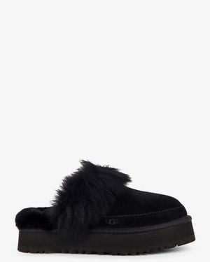 UGG Disquette Chalet Suede Mules - Black