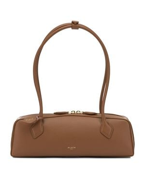 Alaïa "Le Teckel" Medium Shoulder Bag - Brown
