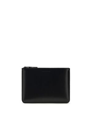 Comme des Garçons Comme Des Garçons Leather Pouch - Black