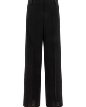 Semler Wide-Leg Trousers Trousers - Black