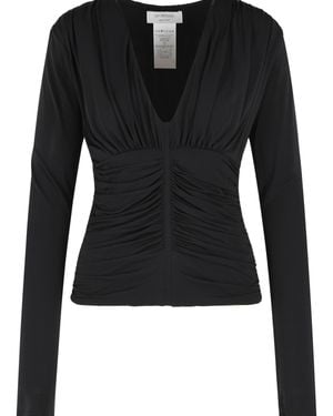 Sportmax 'Beato' Viscose Top - Black