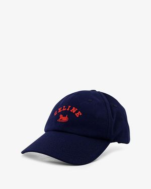 Celine Cotton Richelieu Hat - Blue