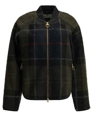 Barbour "Kirklees Fleece" Jacket - Black