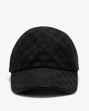Gucci Gg Baseball Hat - Black