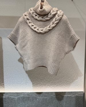 Fedeli "Rodolite Biggie" Sleeveless Jumper - Grey