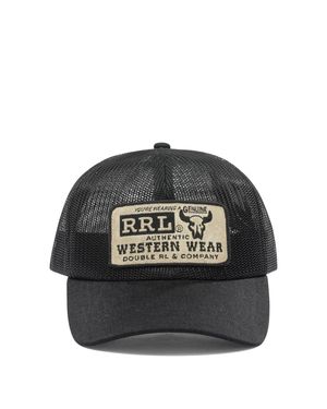RRL Polyester Hat - Black