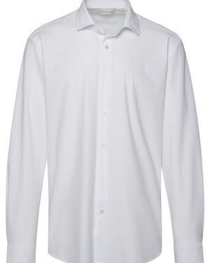 Brian Dales Recycled Nylon Blend Shirt - White