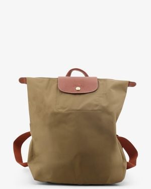 Longchamp Le Pliage Nylon Backpack - Brown