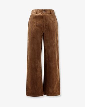 DUNST Corduroy Trousers - Brown