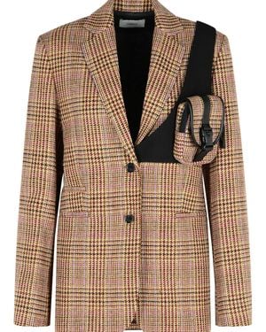 Coperni Virgin Wool Blazer - Brown