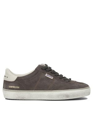 Golden Goose "Soul Star" Low-Top Trainers - Brown