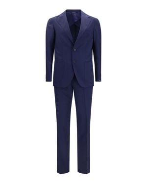 Gi Capri Suit Single-Breasted Virgin Wool - Blue