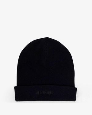 Oamc Peacemaker Beanie Wool Hat - Blue