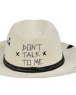 The Hat Gang Straw Hat - Black