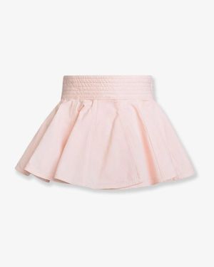 Alaïa Peplum Cotton Belt - Pink