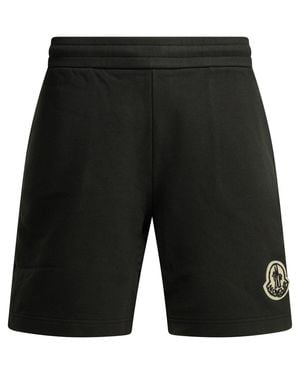 Moncler Logo Shorts - Black