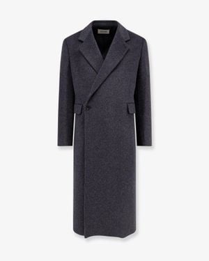 Tonywack Tailored Wool And Cashmere Coat - Blue