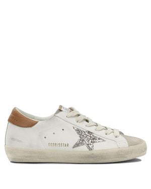 Golden Goose Super Star Low-Top Trainers - White