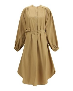 Loulou de Saison Vitti Shirt Dress Dune - Natural