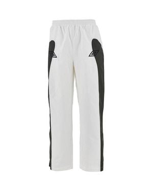 Umbro Technical Ripstop Pants With Logo Embroidery - Gray