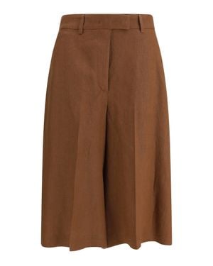 Lardini Bermuda Shorts Twill - Brown