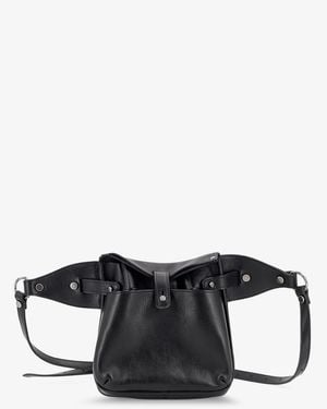Enfants Riches Deprimes Leather Shoulder Bag - Black