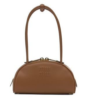 Miu Miu Beau Small Handbag - Brown