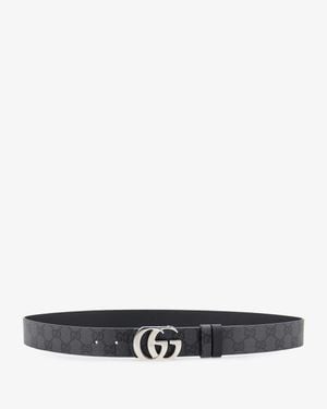 Gucci Gg Marmont Belt - White
