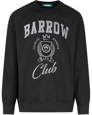 Barrow Cotton Sweatshirt - Black