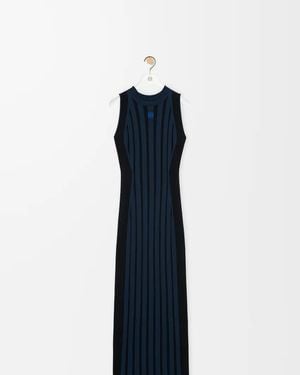 Loewe Viscosa Blend Dress - Blue