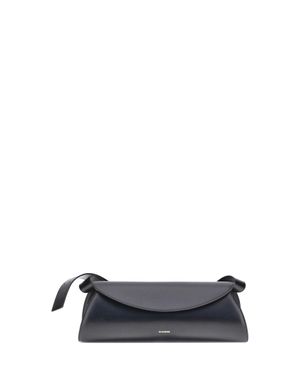 Jil Sander Large Cannolo Shoulder Bag - White